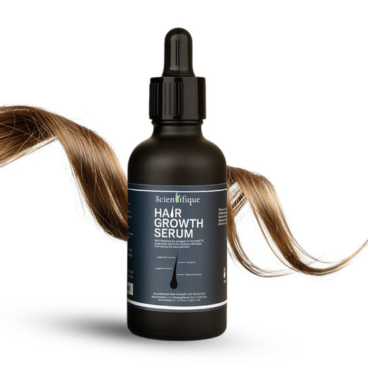 SCIENTIFIQUE Hair Growth Serum – Redensyl, Procapil, Anagain & Hyaluronic Acid | Anti-Hair Fall Serum | Strengthens Roots, Boosts Density | 50ml